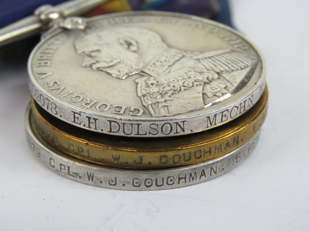 Three WWI British medals; George V 1914-18 medal, - Image 4 of 7