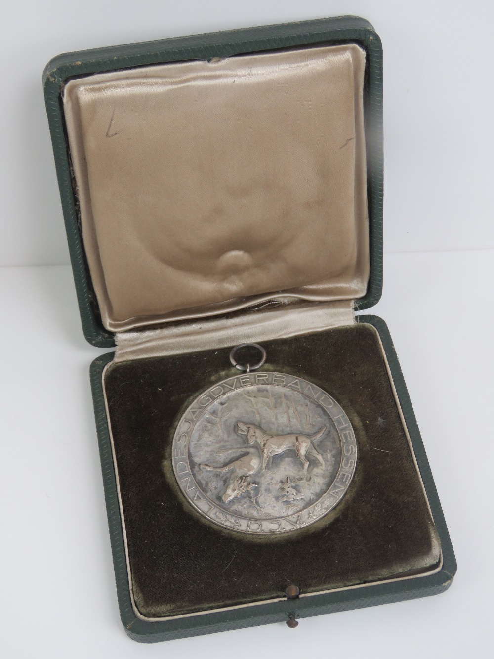 A German hunting award medal in box. - Image 3 of 3