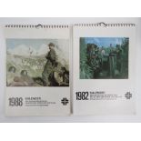 Two later Waffen SS calendars,