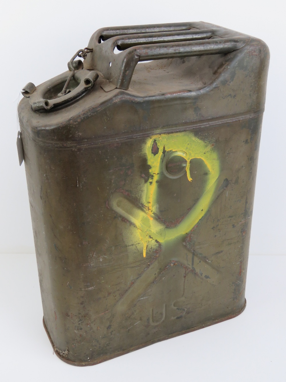 A US 20L 'Jerry can'.