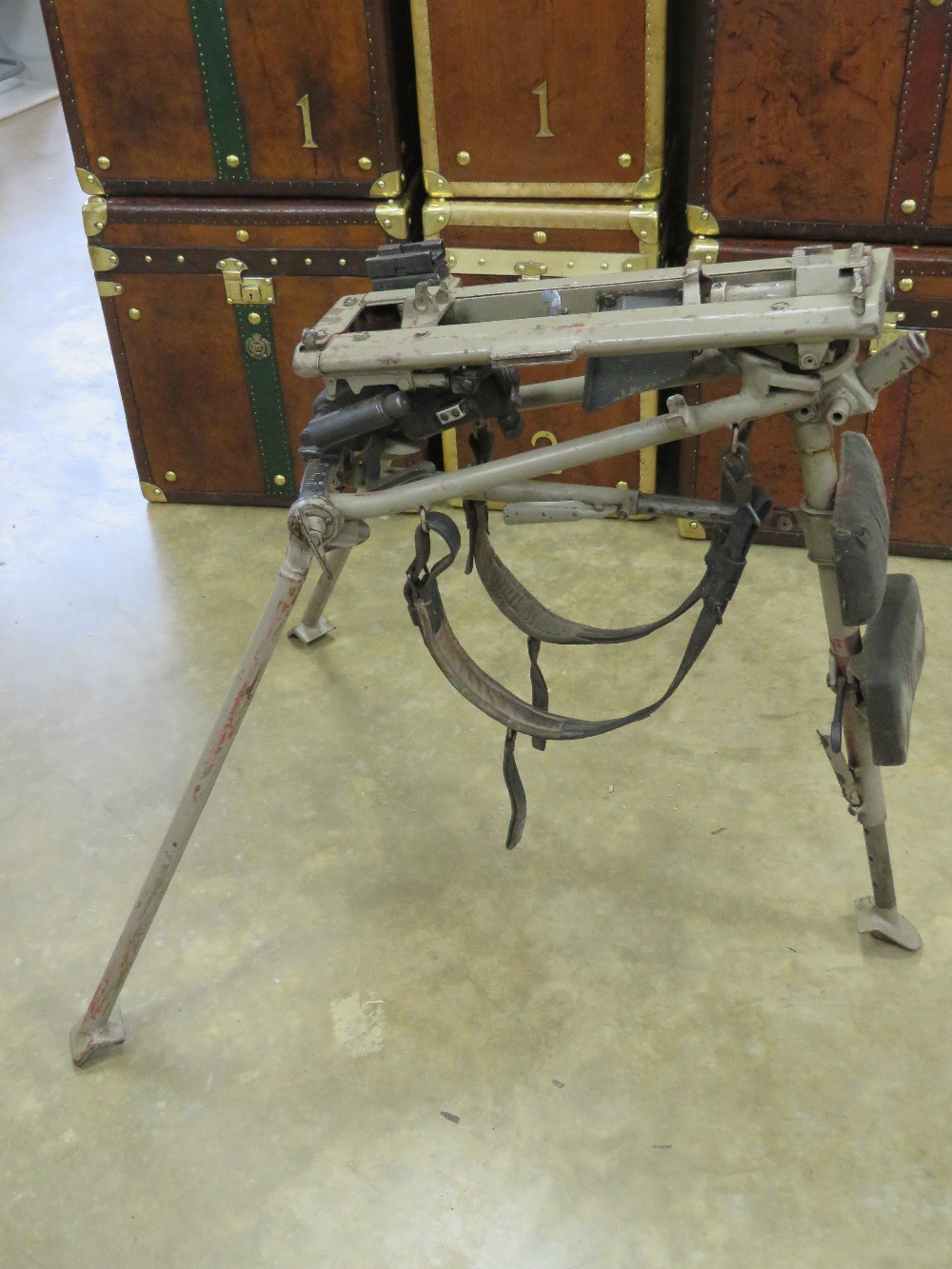 An MG34 tripod converted to an MG42 Lafe