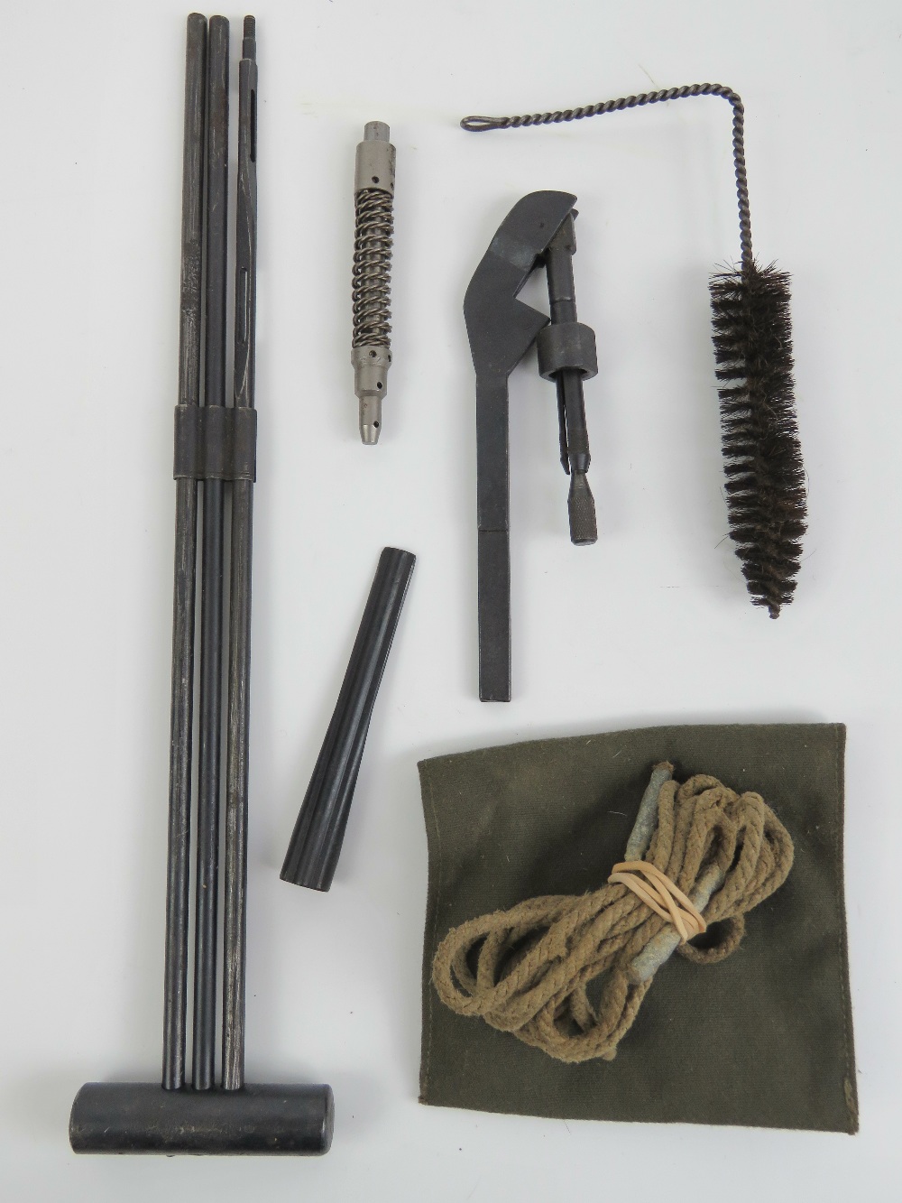 A WWII M1 Garand cleaning kit.