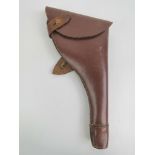 A WWI British Webley Mk6 leather holster