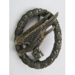 A WWII German Paratroopers badge.