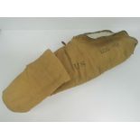 A U.S. M1 Garand gun cover carry bag.