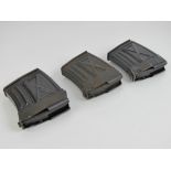 Three PSL and Druganov sniper rifle magazines.