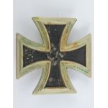 A WWII German Iron Cross 1st Class.