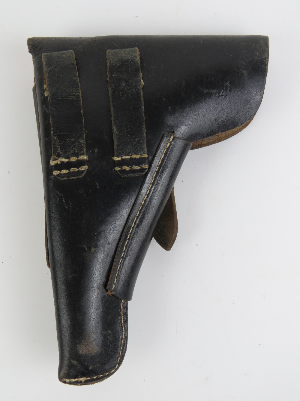 A WWII German soft shell P38 holster, dated 1944 with German marks upon. - Image 2 of 4