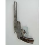 A deactivated WWI German Hebel flare pistol made by JGA,