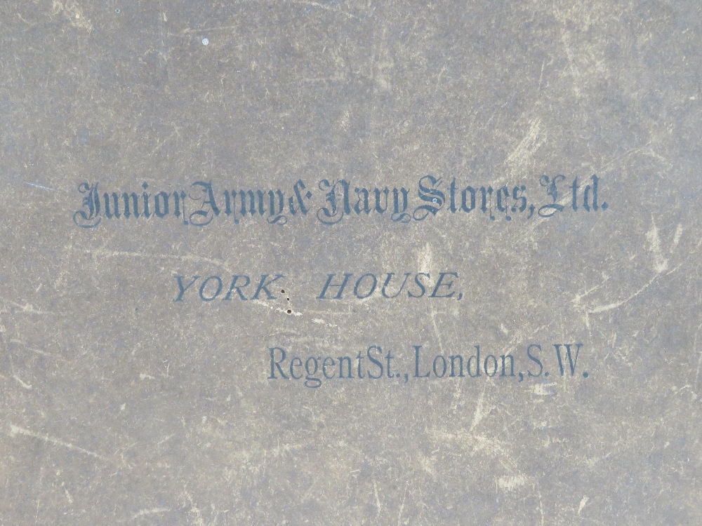 A Junior Army & Navy Stores Ltd cardboard hatbox marked for York House, Regent Street, - Image 2 of 3