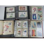 Stamps; a Stanley Gibbons Swiftsure album containing a quantity of mostly early 20th century stamps.