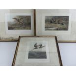 After Archibald Thorburn (1860-1935) a set of three hand coloured chromolithographs;