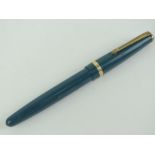 A vintage Conway Stewart 57 fountain pen with Conway 14ct gold nib.
