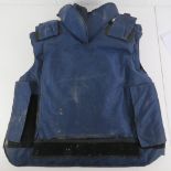 AN EOD bullet proof vest.