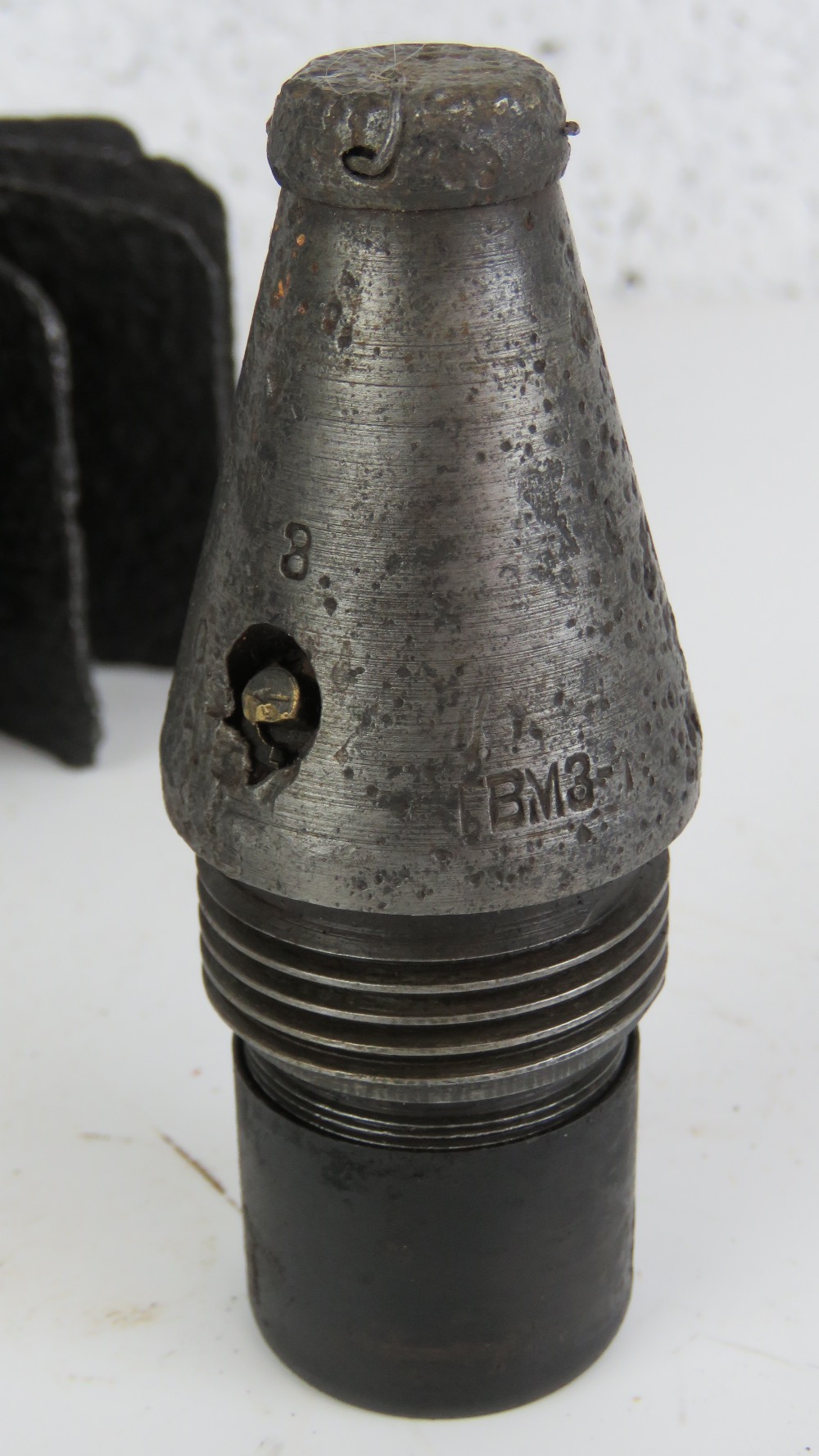 An inert WWII Russian 107mm mortar shell. - Image 3 of 5