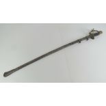An 1860s Officers sword made by Whites of London, blade measuring 70cm in length.