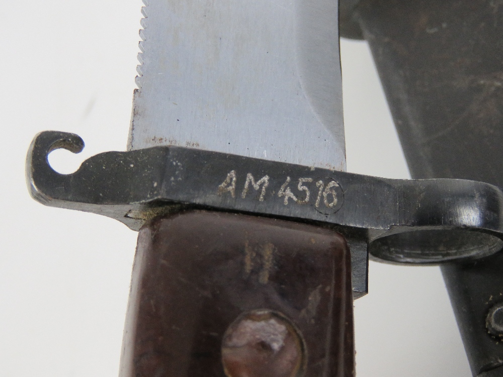 Two AK bayonets and a VZ58 bayonet with leather scabbard. - Image 5 of 5