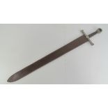 A modern replica of a Medieval sword.