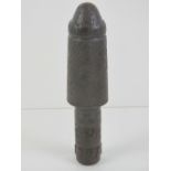 An inert WWII German K98 rifle grenade.