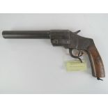 A deactivated German Hebel flare pistol. With EU certificate.