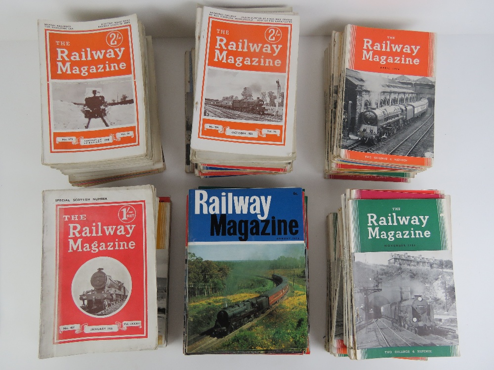 A large quantity of The Railway Magazine