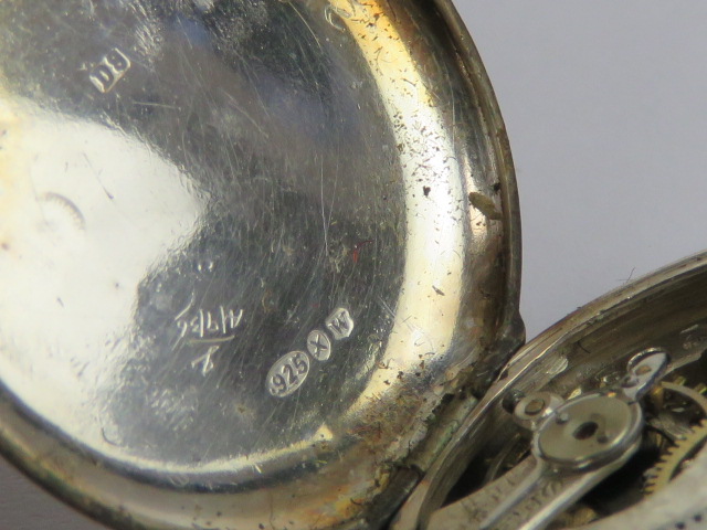 A 925 silver ladies watch head, a/f, a V - Image 2 of 2