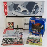 A Miniprix game in box, together with tw