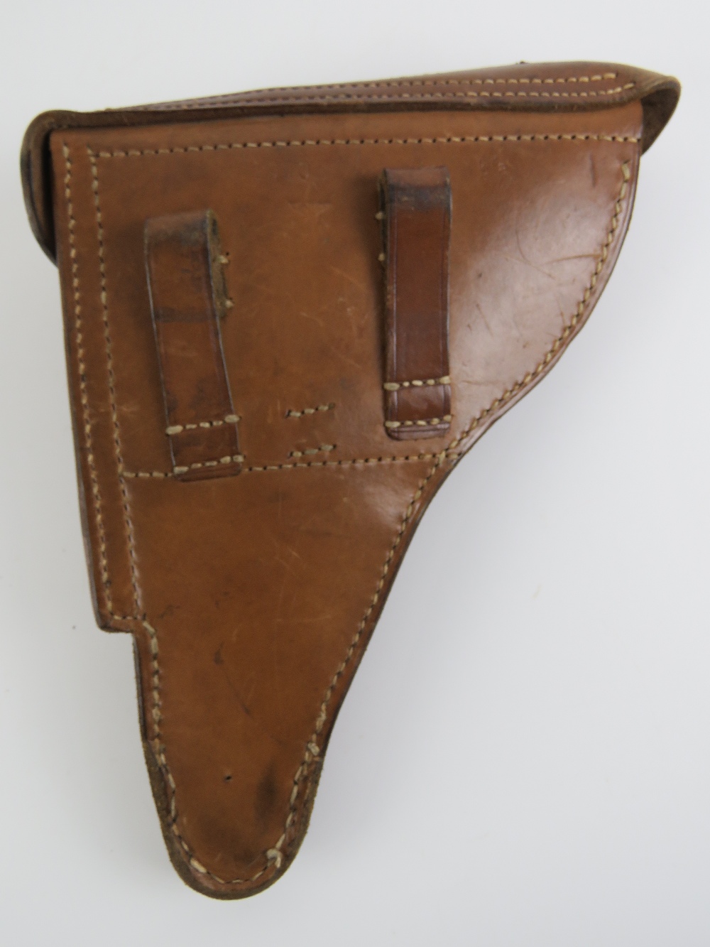 A WWII German P08 Luger holster, having German marks upon and dated 1940. - Image 2 of 4