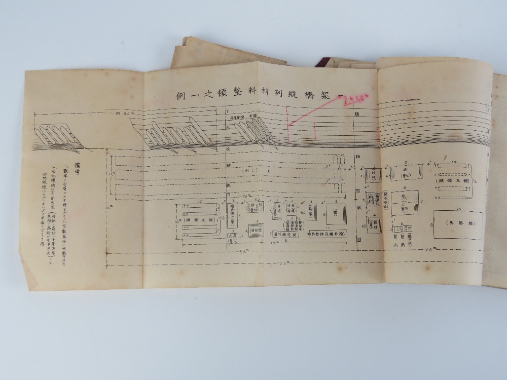 A set of Japanese soldiers pay books and technical manuals with 2 pieces of paper money and - Image 3 of 7