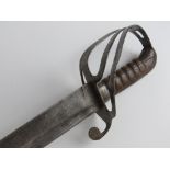 An American Civil War Cavalry sword, 82.5cm in length.