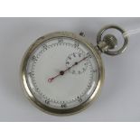 A WWII Royal Navy 4th pattern split second stop watch, Swiss made probably Lemania,