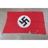 A WWII German swastika flag double sided.