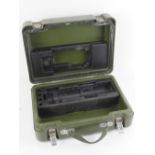 A British Army CWS sight transit case with insert.