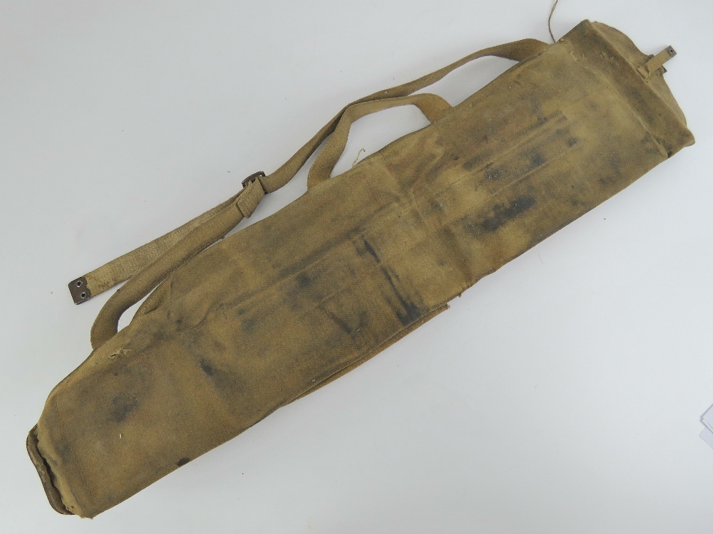 A WWII British Bren spare barrel case with accessories. - Image 4 of 4