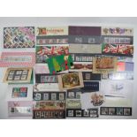 A quantity of presentation pack stamps,