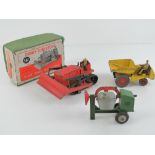 A Dinky Super Toys Blaw Knox Bulldozer in original box (bottom of box deficient.