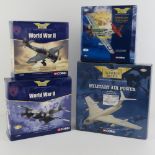 Three Corgi The Aviation Archive 1:72 scale model aircraft;