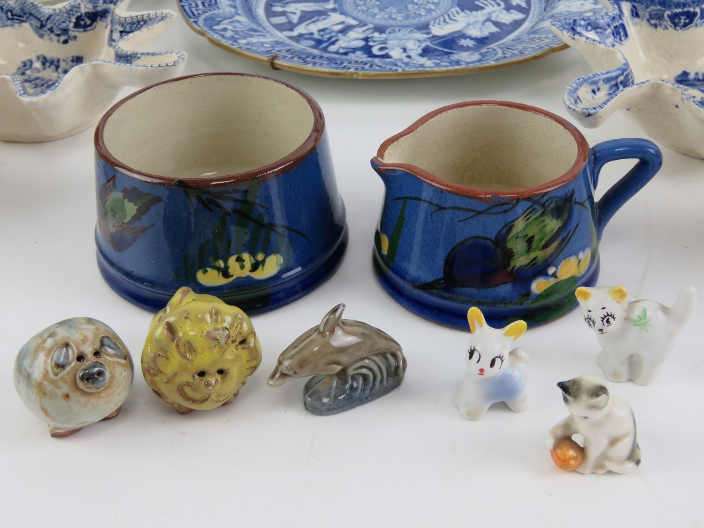 A quantity of assorted ceramics including; seal marked 'Scotland', Torquay Ware, - Image 2 of 5