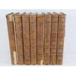 Books; The Journal of The Horticultural Society of London Vols 1-9 (Vol 8 deficient),