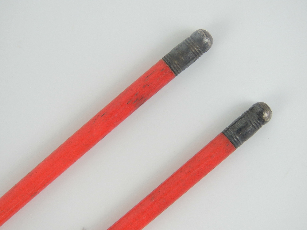 Antique Chinese Chopsticks: a pair of circa 1900, - Image 2 of 3