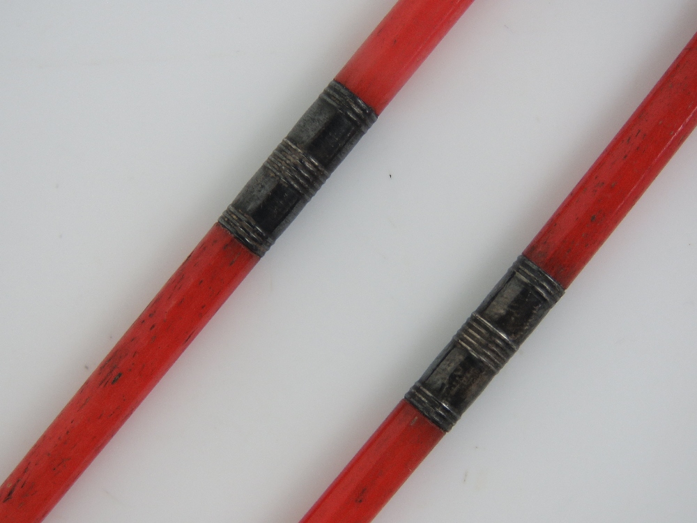 Antique Chinese Chopsticks: a pair of circa 1900, - Image 3 of 3