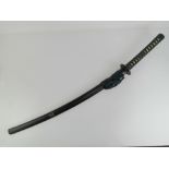A Japanese Handachi katana sword signed Masakiyo approx 62cm blade, A lucky day in August 1505,