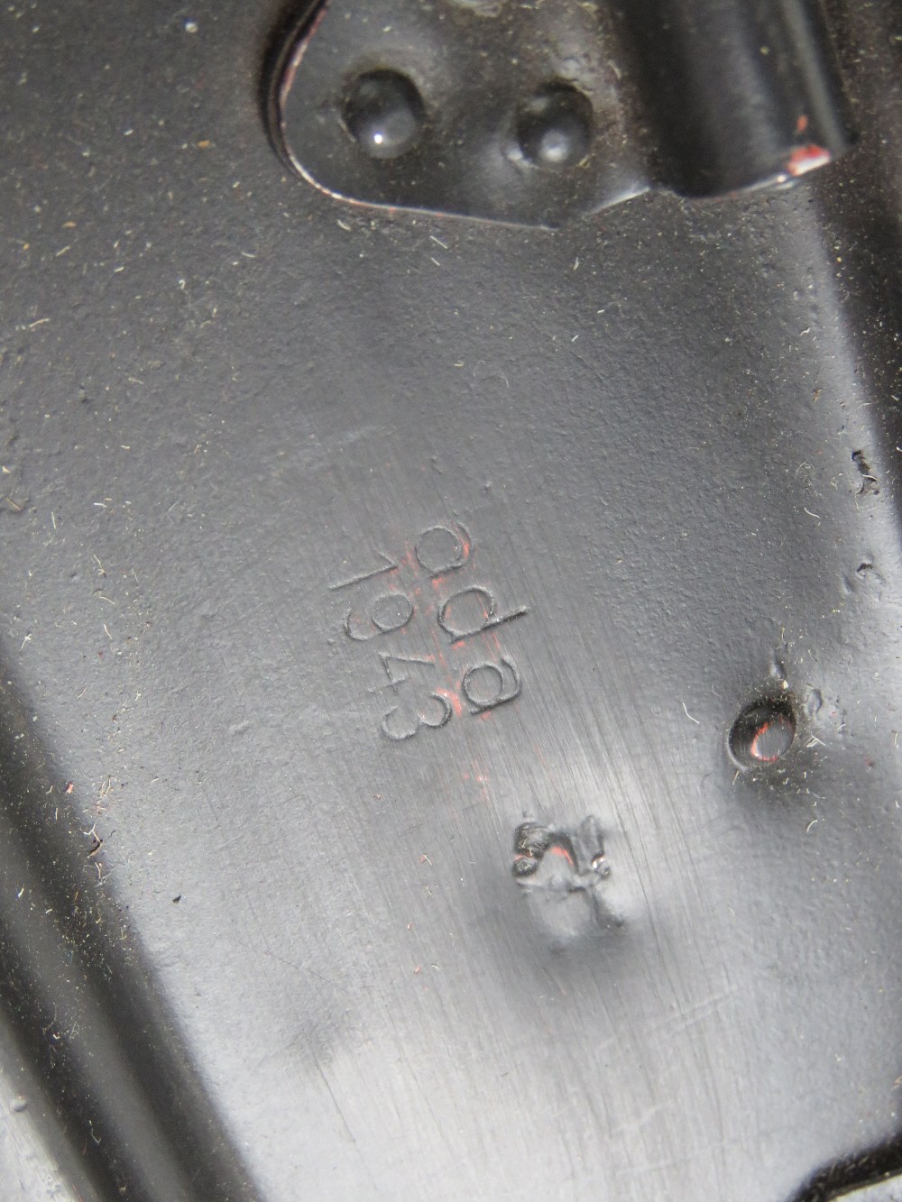 An early WWII German MG34 ammo tin having marks upon. - Image 2 of 4