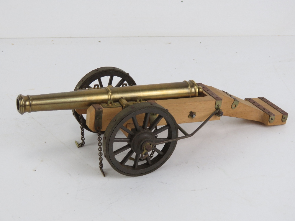 Five decorative cannons each approx 21cm in length. - Image 4 of 4