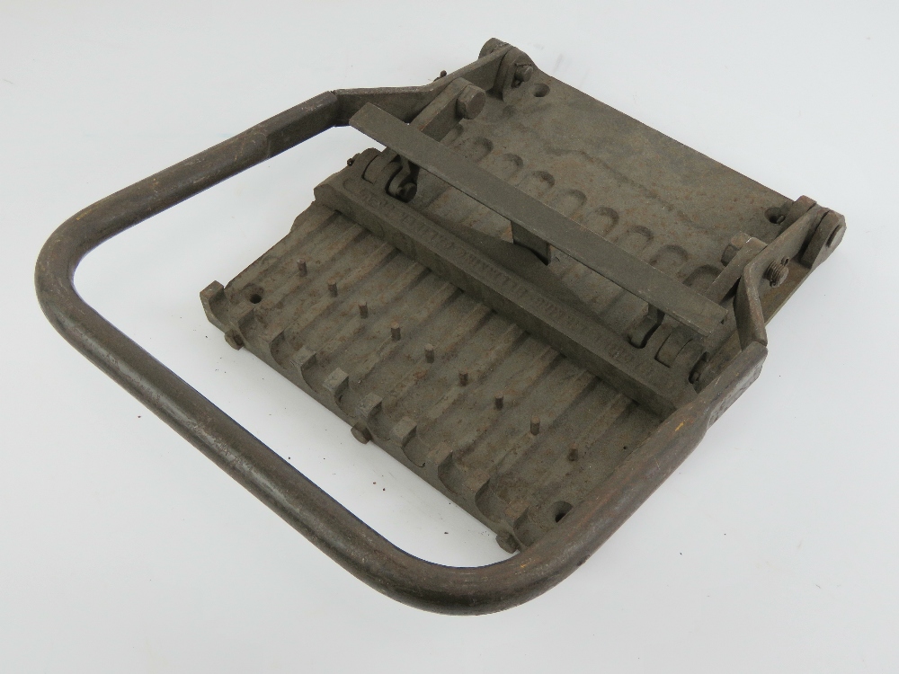 A WWII US .50 cal ammo belt linking machine. - Image 4 of 4