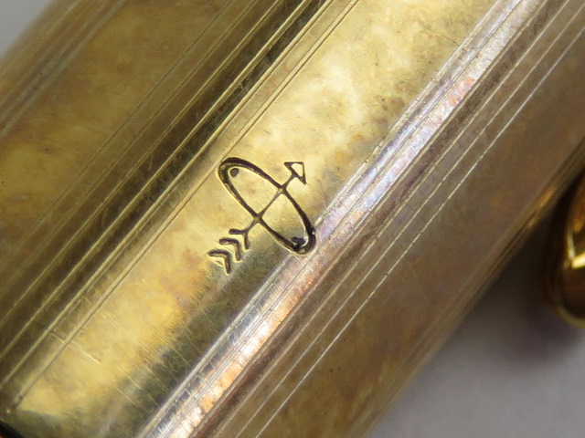 A Parker fountain pen having 14ct gold nib, 12ct rolled gold case and lid. - Image 5 of 5