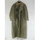 A reproduction WWII German rain/trench c