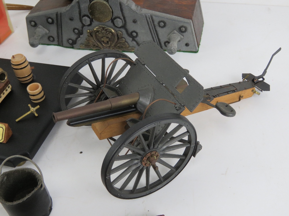 A quantity of assorted decorative cannon - Image 4 of 5