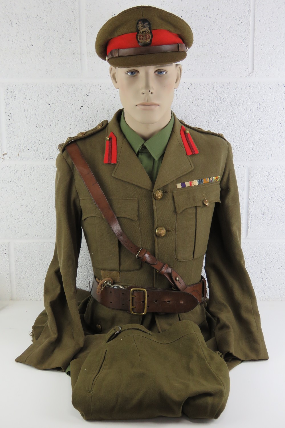 A WWII British Army Brigadiers uniform h