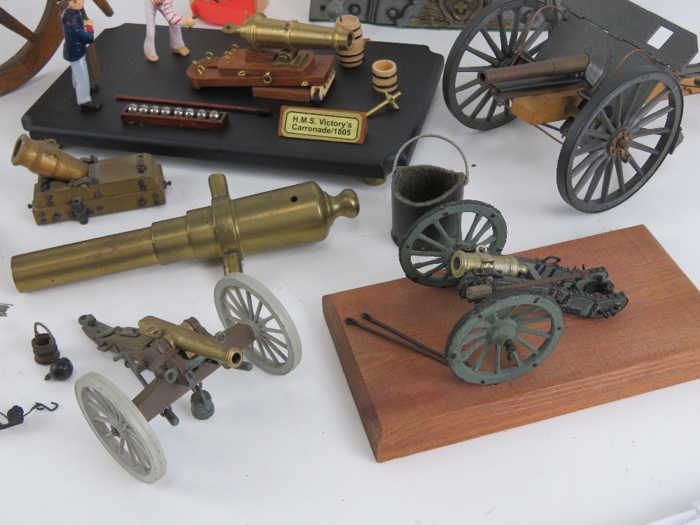 A quantity of assorted decorative cannon - Image 3 of 5